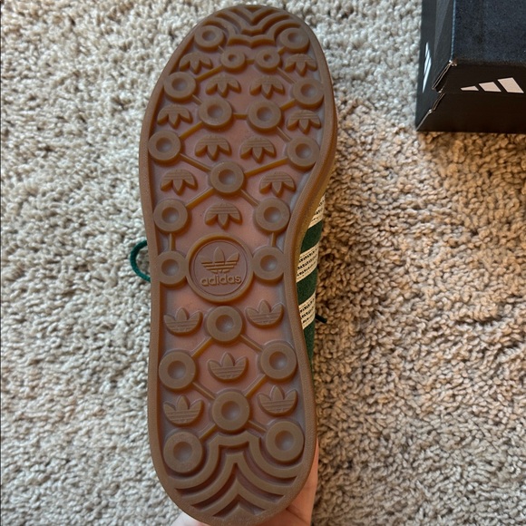 Adidas GAZELLEs Green / White / Gold, 7 - Picture 9 of 9